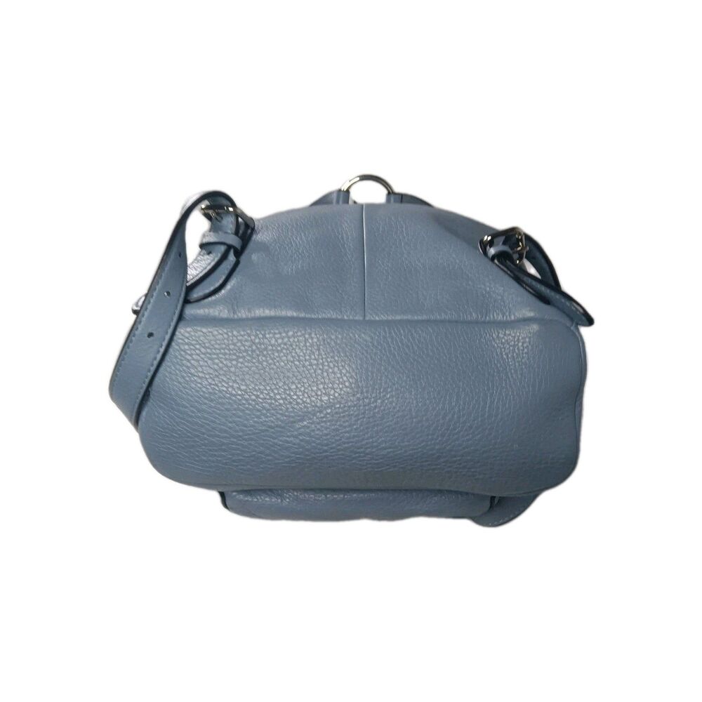 Coach Mini Billie Backpack all-leather Pale Blue F37621 - Picture 10 of 14